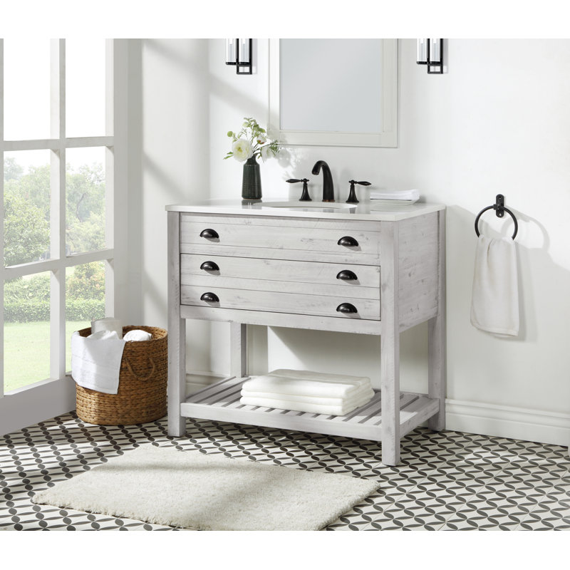 Birch Lane Leila 36" Single Bathroom Vanity Set Wayfair.ca